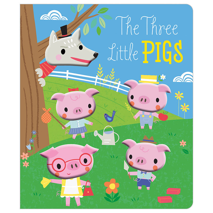 Product image 1 of The Three Little Pigs, a board book for ages 0+, by Make Believe Ideas.
