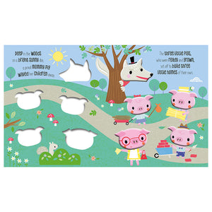 Product image 2 of The Three Little Pigs, a board book for ages 0+, by Make Believe Ideas.