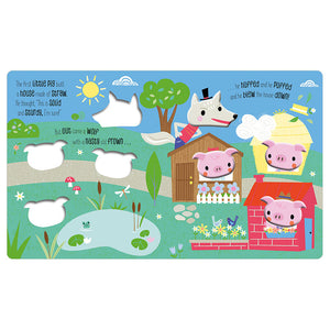 Product image 3 of The Three Little Pigs, a board book for ages 0+, by Make Believe Ideas.