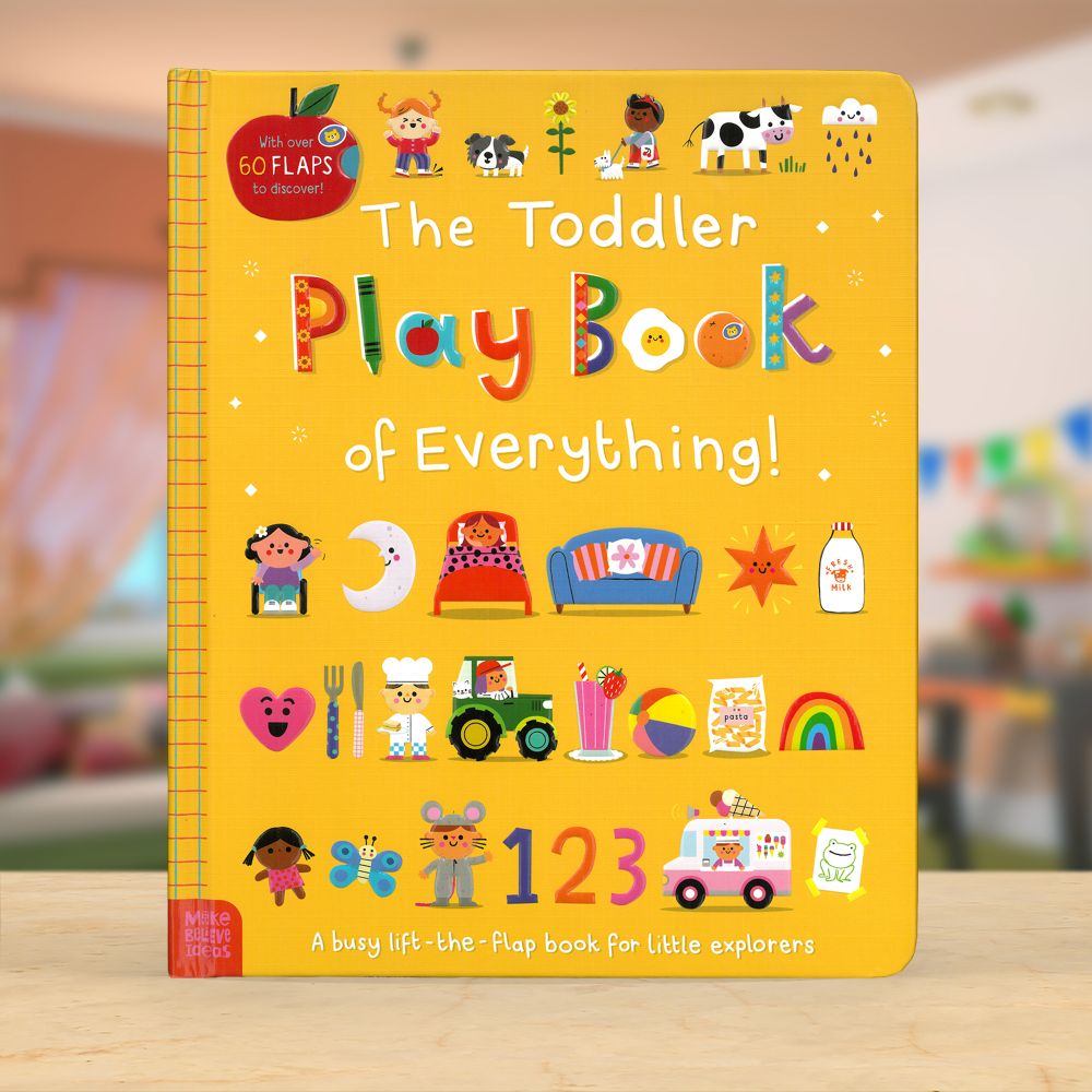 Product image 2 of The Toddler Play Book of Everything!, a board book for ages 0+, by Make Believe Ideas.