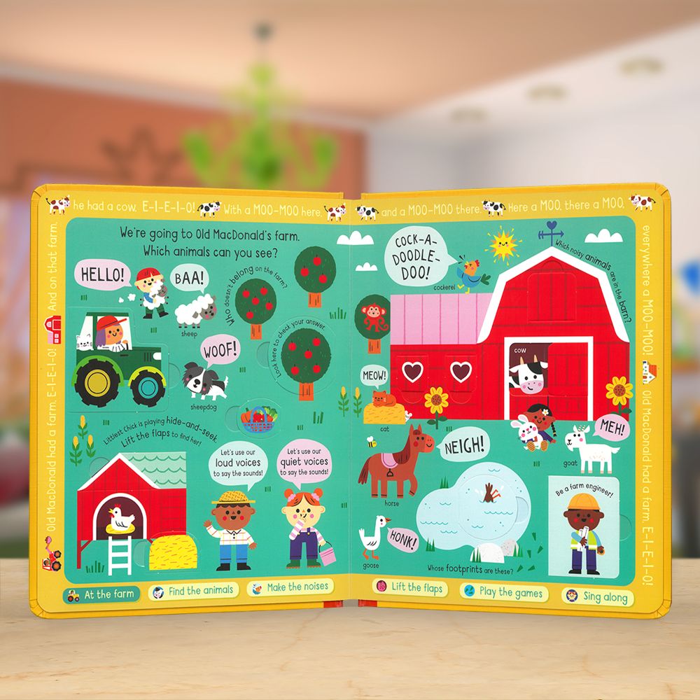 Product image 4 of The Toddler Play Book of Everything!, a board book for ages 0+, by Make Believe Ideas.