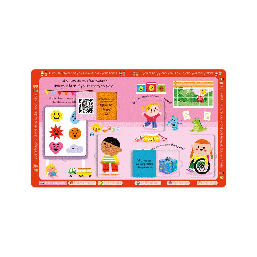 Product image 8 of The Toddler Play Book of Everything!, a board book for ages 0+, by Make Believe Ideas.