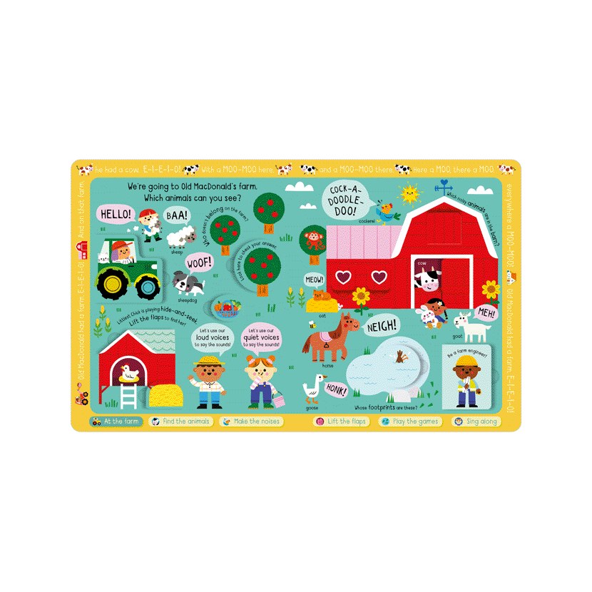 Product image 13 of The Toddler Play Book of Everything!, a board book for ages 0+, by Make Believe Ideas.