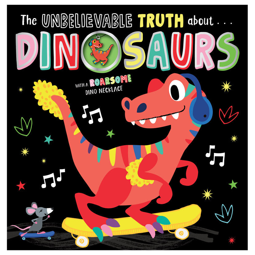 Product image 1 of The Unbelievable Truth About Dinosaurs, a picture book for ages 3+, by Make Believe Ideas.