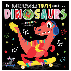 Product image 1 of The Unbelievable Truth About Dinosaurs, a picture book for ages 3+, by Make Believe Ideas.