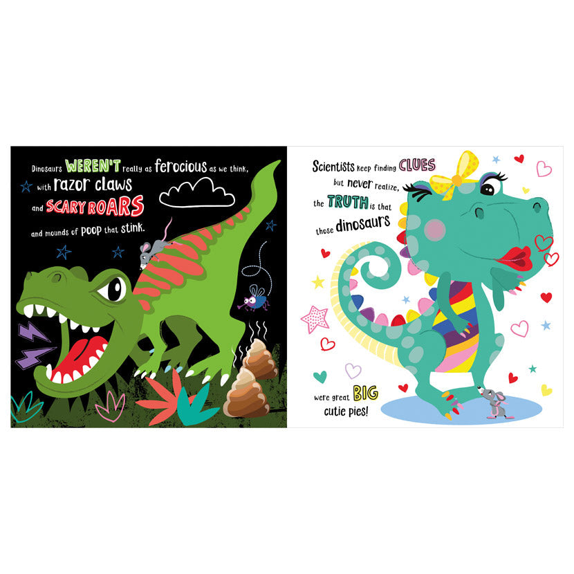Product image 2 of The Unbelievable Truth About Dinosaurs, a picture book for ages 3+, by Make Believe Ideas.
