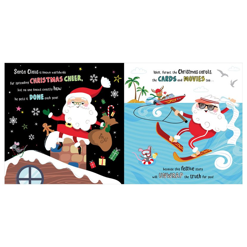 Product image 4 of The Unbelievable Truth about Santa, a picture book for ages 3+, by Make Believe Ideas.