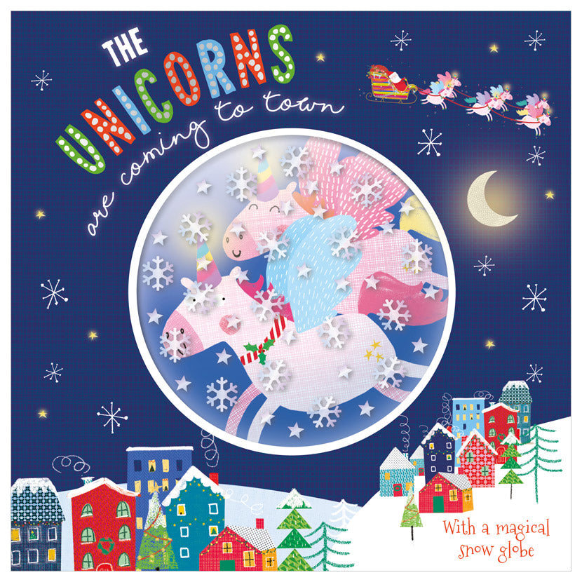 Product image 1 of The Unicorns are Coming to Town, a picture book for ages 3+, by Make Believe Ideas.