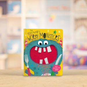 Product image 2 of The Very Hungry Worry Monsters, a board book for ages 0+, by Make Believe Ideas.
