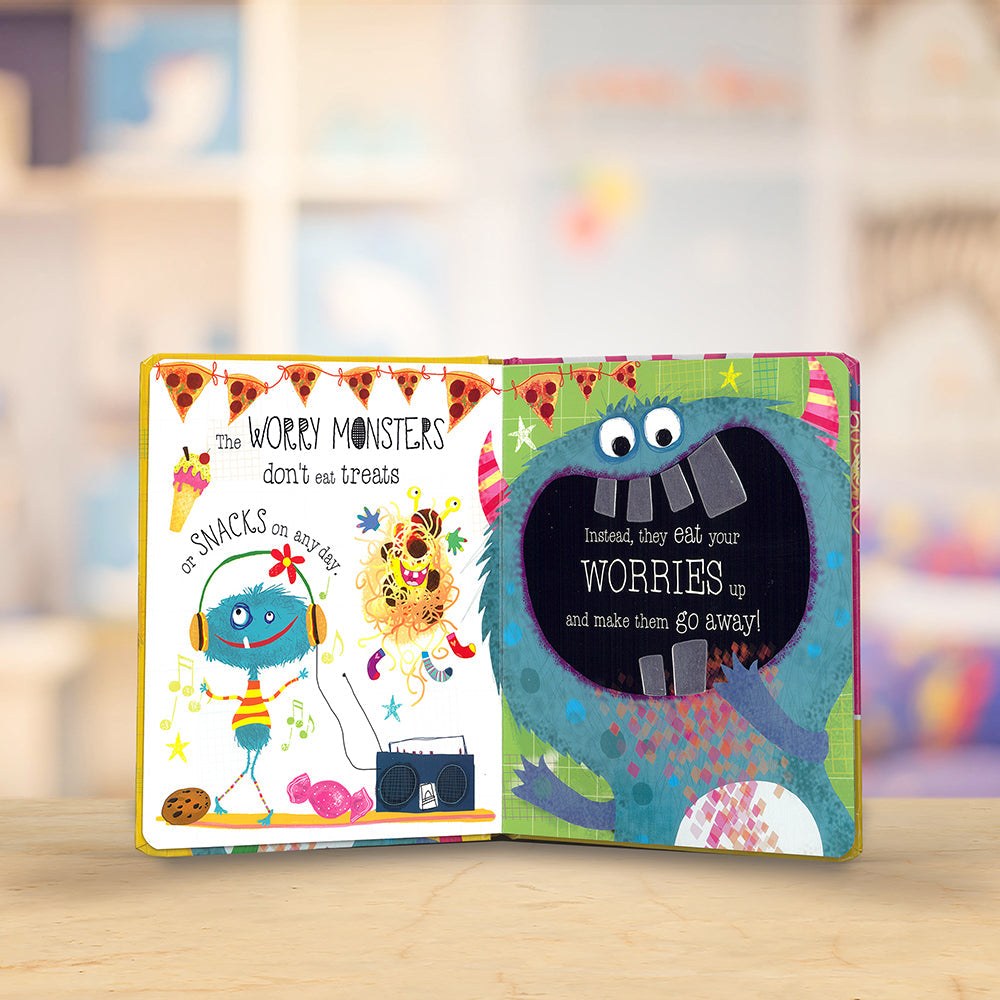 Product image 3 of The Very Hungry Worry Monsters, a board book for ages 0+, by Make Believe Ideas.