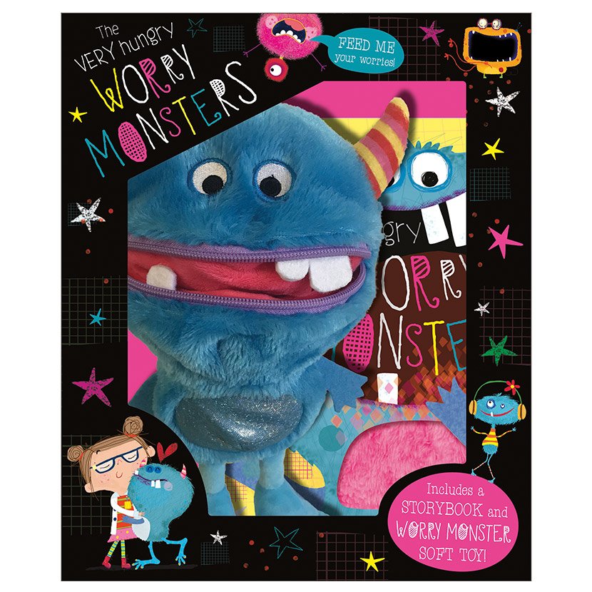 Product image 1 of The Very Hungry Worry Monsters, a pack for ages 3+, by Make Believe Ideas.