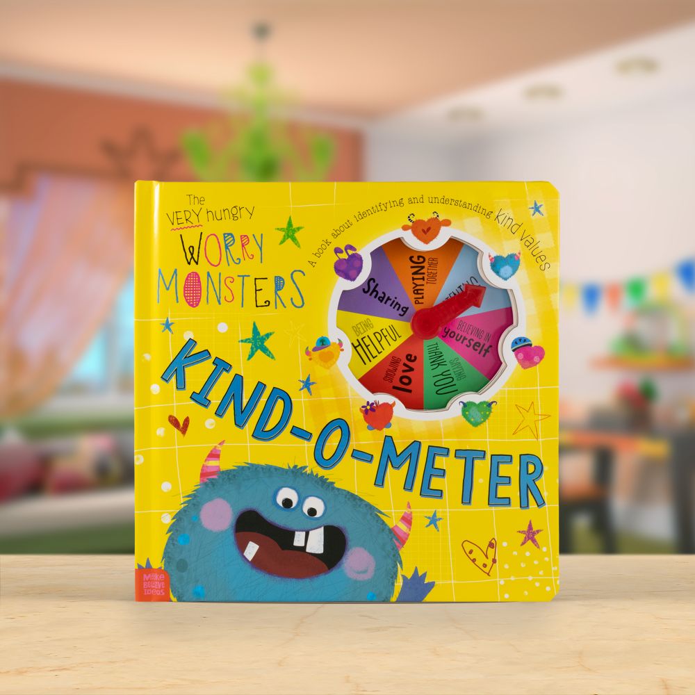 Product image 2 of The Very Hungry Worry Monsters Kind-o-meter, a board book for ages 3+, by Make Believe Ideas.