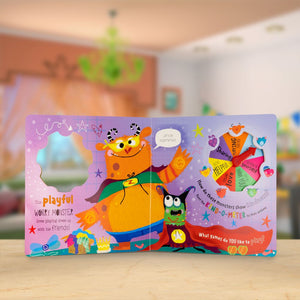 Product image 4 of The Very Hungry Worry Monsters Kind-o-meter, a board book for ages 3+, by Make Believe Ideas.