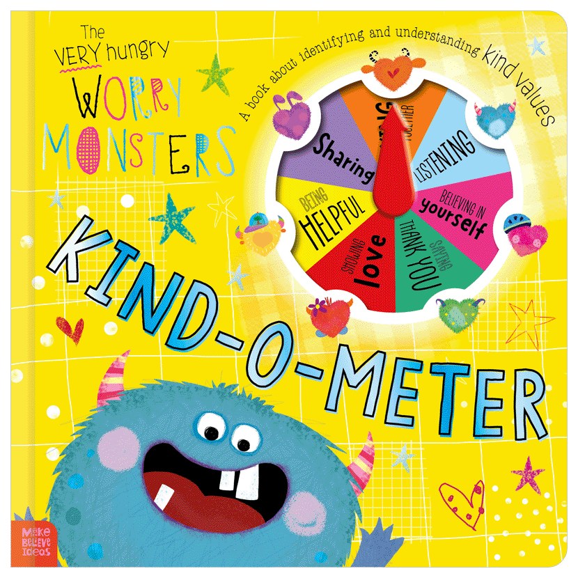 Product image 7 of The Very Hungry Worry Monsters Kind-o-meter, a board book for ages 3+, by Make Believe Ideas.