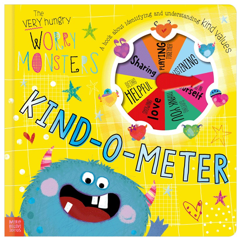 Product image 8 of The Very Hungry Worry Monsters Kind-o-meter, a board book for ages 3+, by Make Believe Ideas.