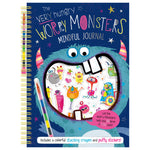 Product image 1 of The Very Hungry Worry Monsters Mindful Journal, a sticker activity book for ages 4+, by Make Believe Ideas.