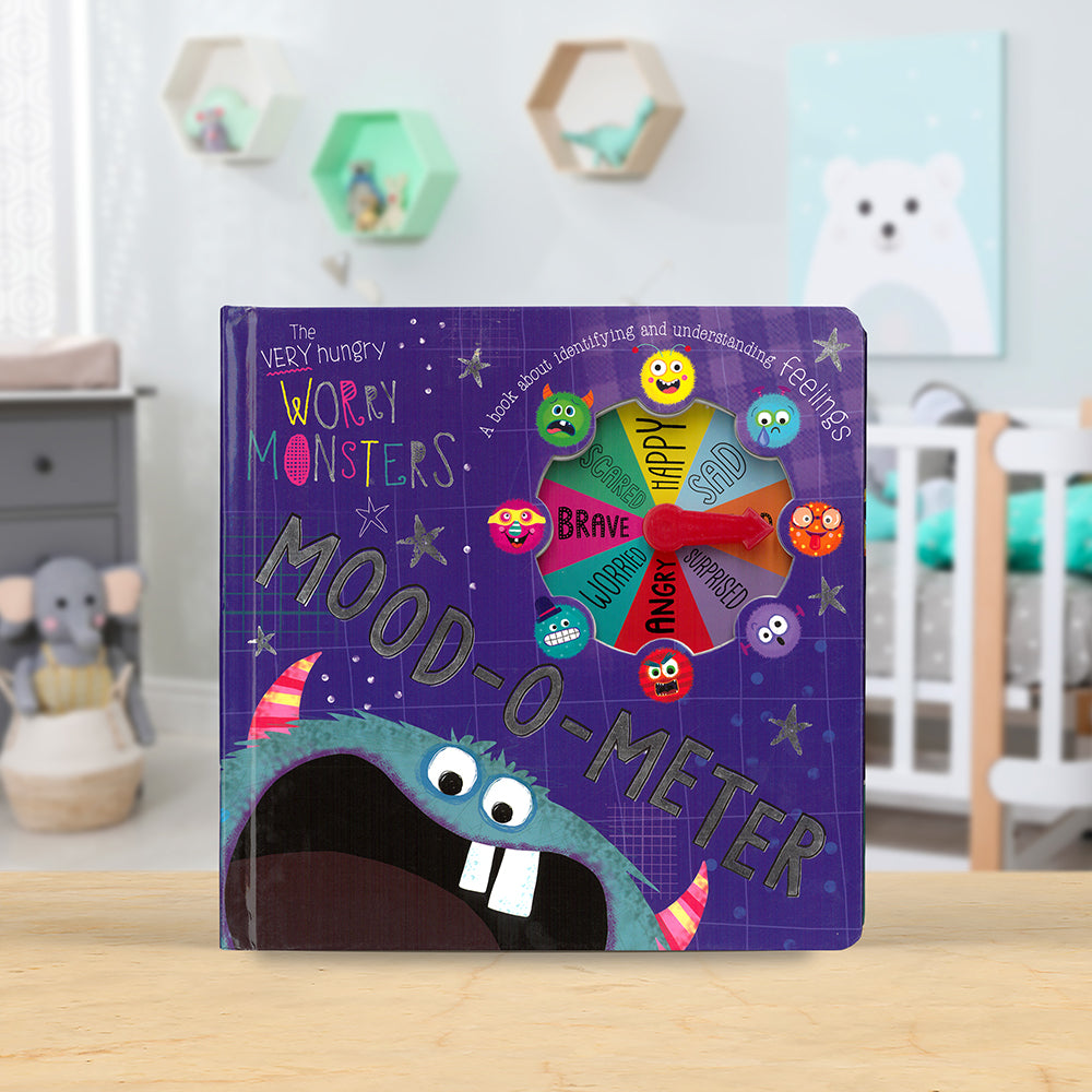 Product image 2 of The Very Hungry Worry Monsters Mood-o-meter, a board book for ages 3+, by Make Believe Ideas.