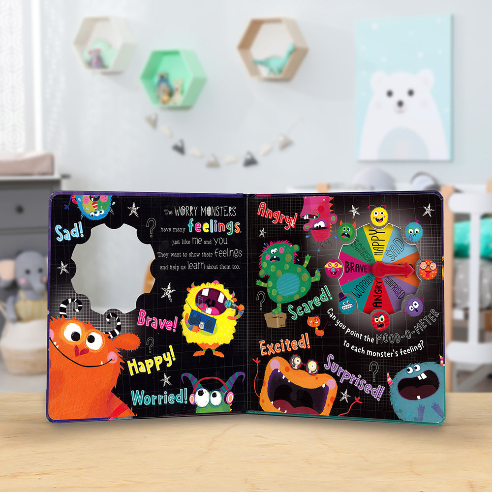 Product image 3 of The Very Hungry Worry Monsters Mood-o-meter, a board book for ages 3+, by Make Believe Ideas.
