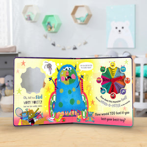 Product image 5 of The Very Hungry Worry Monsters Mood-o-meter, a board book for ages 3+, by Make Believe Ideas.