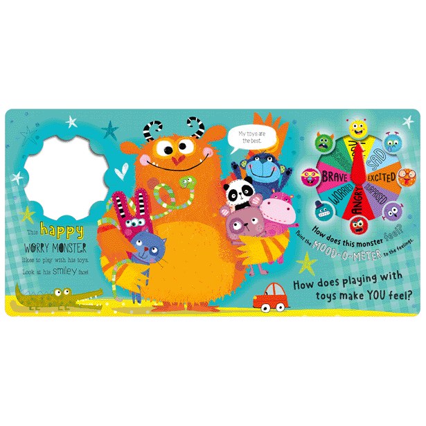 Product image 8 of The Very Hungry Worry Monsters Mood-o-meter, a board book for ages 3+, by Make Believe Ideas.