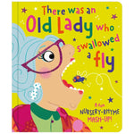 Product image 1 of There was an Old Lady Who Swallowed a Fly, a board book for ages 0+, by Make Believe Ideas.