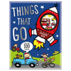 Product image 1 of Things That Go Colouring, a colouring book for ages 3+, by Make Believe Ideas.