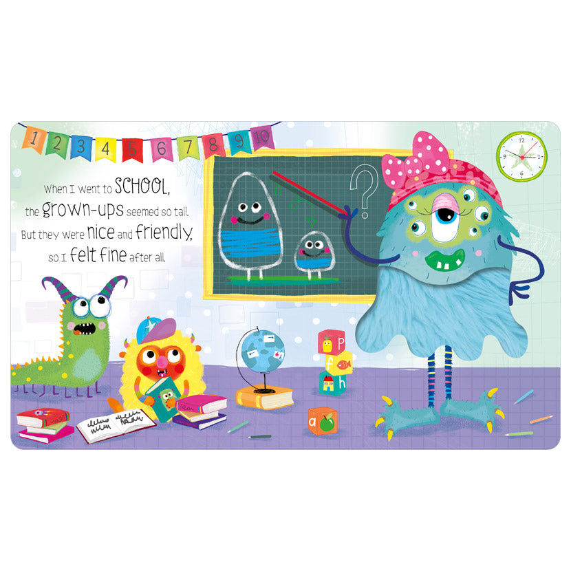 Product image 2 of Time for School, a board book for ages 2+, by Make Believe Ideas.