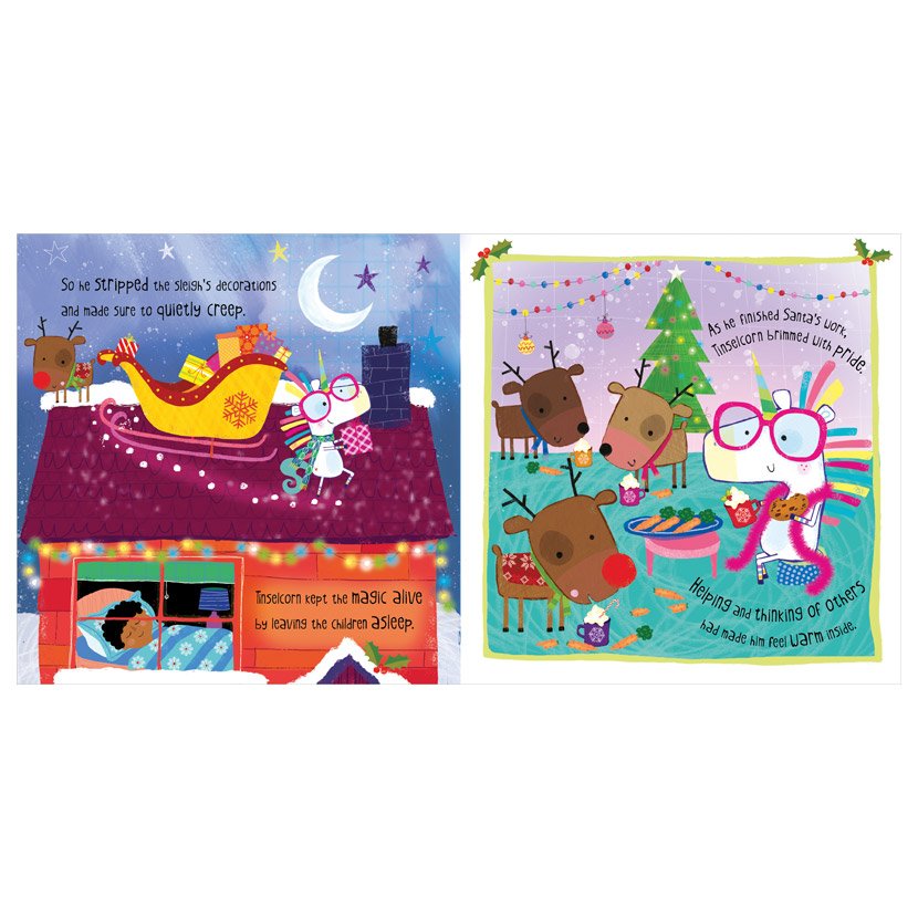 Product image 3 of Tinselcorn, a picture book for ages 3+, by Make Believe Ideas.