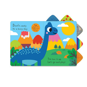 Product image 2 of Touch and Explore Dino's Busy Book, a board book by Make Believe Ideas.