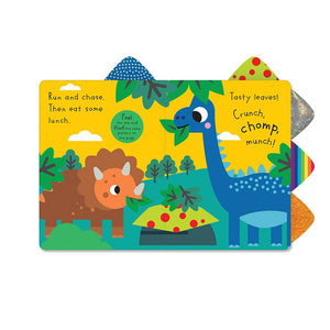 Product image 3 of Touch and Explore Dino's Busy Book, a board book by Make Believe Ideas.