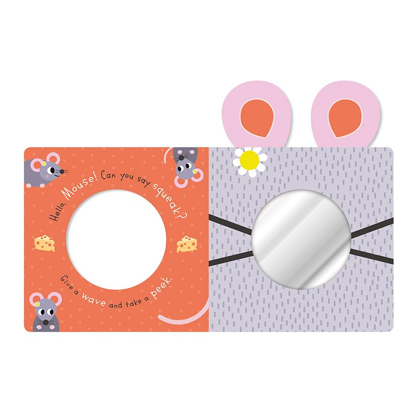 Product image 2 of Touch and Explore Squeak-a-boo, a board book for ages 0+, by Make Believe Ideas.