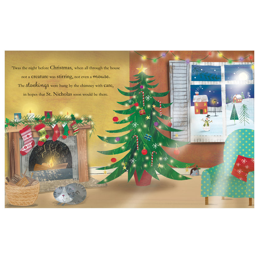 Product image 2 of Twas the Night Before Christmas, a picture book for ages 3+, by Make Believe Ideas.