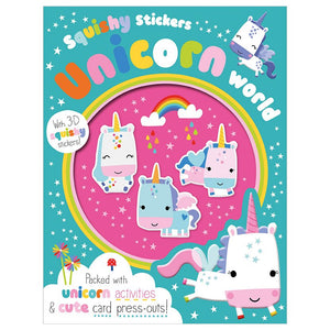 Product image 1 of Unicorn World, a sticker activity book for ages 3+, by Make Believe Ideas.