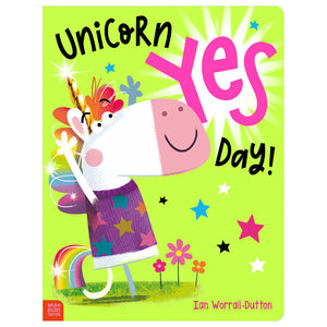 Product image 1 of Unicorn Yes Day!, a picture book for ages 3+, by Make Believe Ideas.