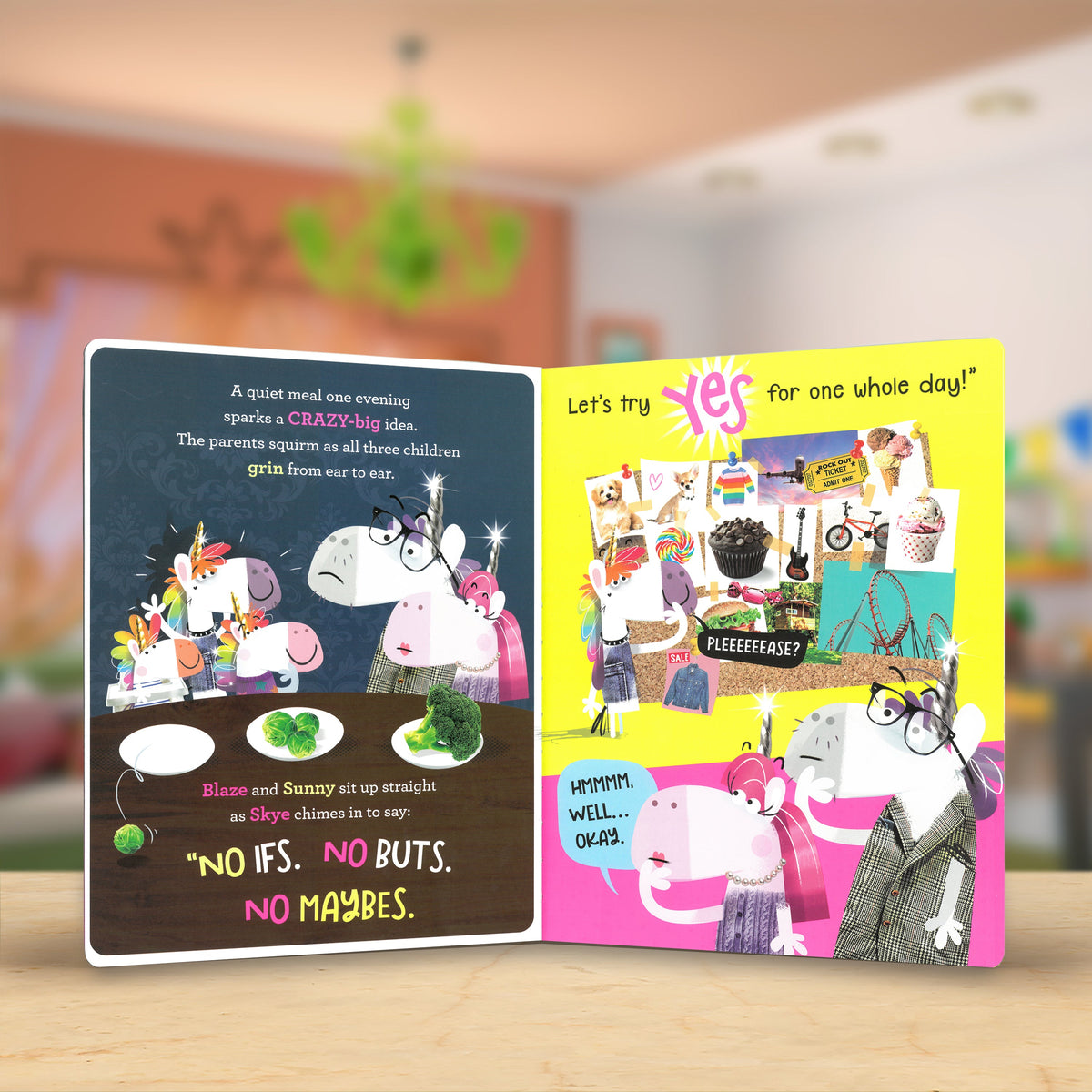 Product image 5 of Unicorn Yes Day!, a picture book for ages 3+, by Make Believe Ideas.