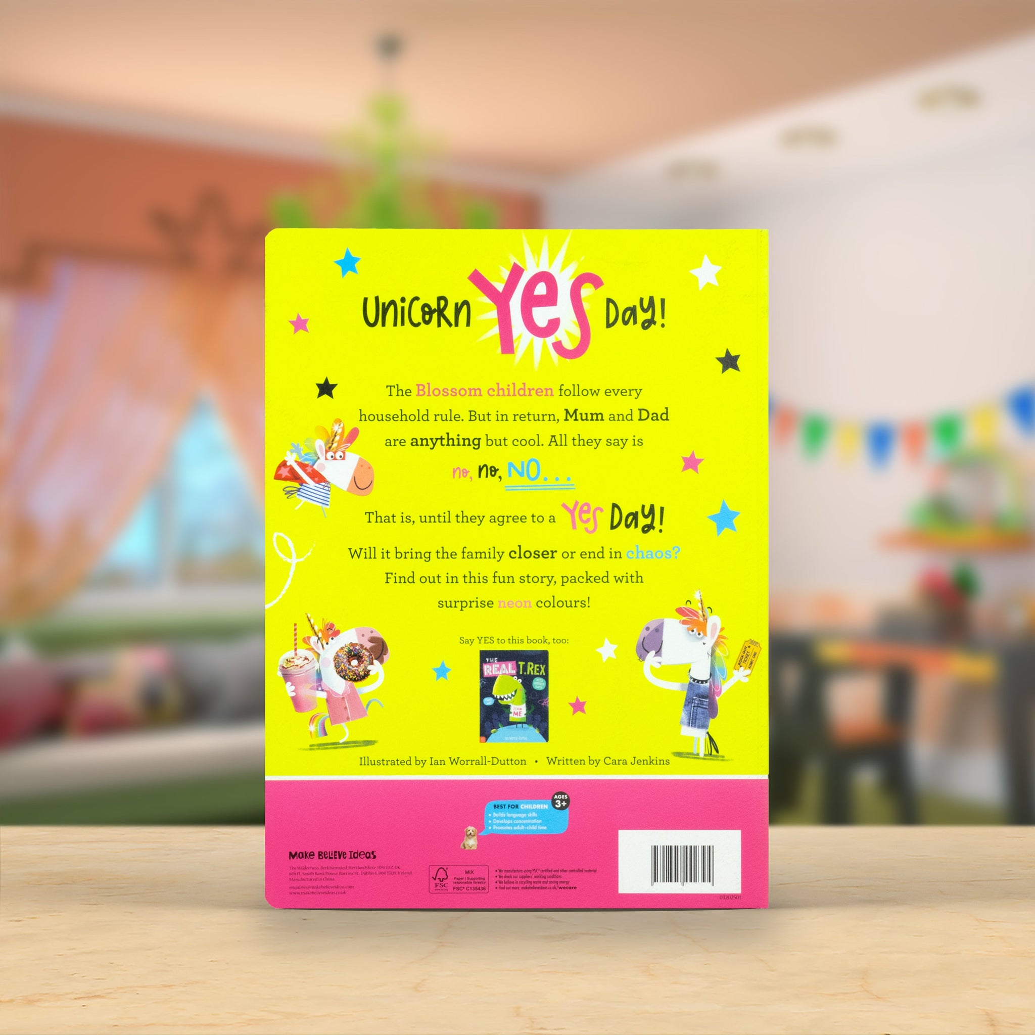 Product image 6 of Unicorn Yes Day!, a picture book for ages 3+, by Make Believe Ideas.
