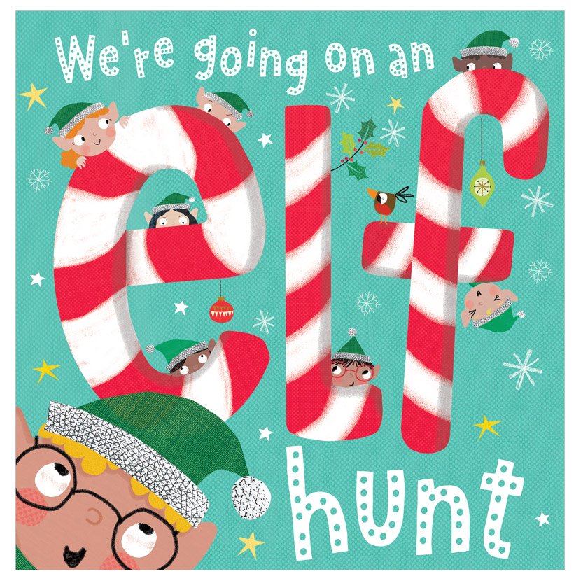 Product image 1 of We're Going on an Elf Hunt, a picture book for ages 3+, by Make Believe Ideas.