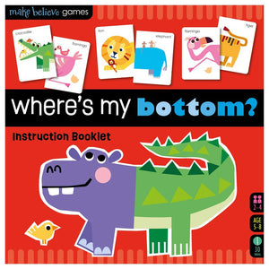 Product image 2 of Where's My Bottom?, a game for ages 5+, by Make Believe Ideas.