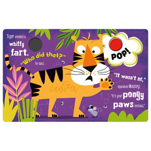 Product image 3 of Who Did That?, a board book for ages 0+, by Make Believe Ideas.