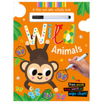 Product image 1 of Wild Animals, a sticker activity book for ages 3+, by Make Believe Ideas.
