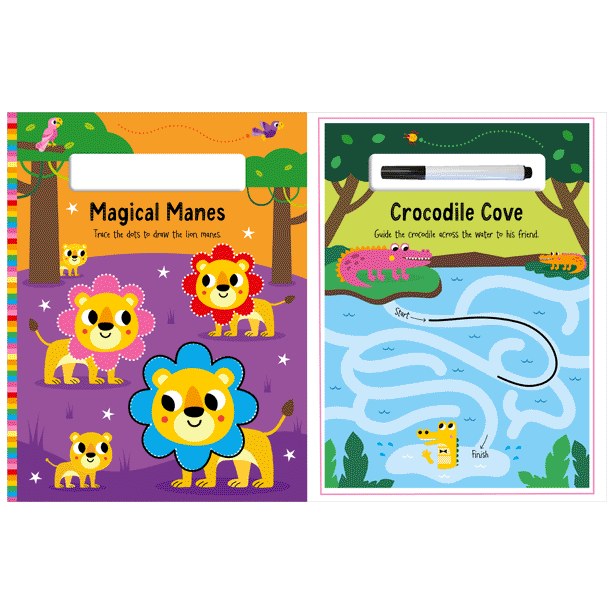 Product image 12 of Wild Animals, a sticker activity book for ages 3+, by Make Believe Ideas.
