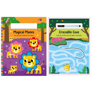 Product image 12 of Wild Animals, a sticker activity book for ages 3+, by Make Believe Ideas.