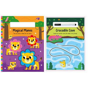 Product image 14 of Wild Animals, a sticker activity book for ages 3+, by Make Believe Ideas.