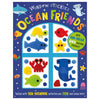Product image 1 of Window Stickies Ocean Friends, a sticker activity book for ages 4+, by Make Believe Ideas.