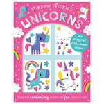 Product image 1 of Window Stickies Unicorns Activity Book, a sticker activity book for ages 4+, by Make Believe Ideas.