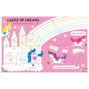 Product image 2 of Window Stickies Unicorns Activity Book, a sticker activity book for ages 4+, by Make Believe Ideas.