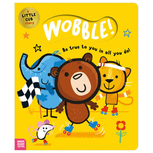 Product image 1 of Wobble!, a picture book for ages 18 months+, by Make Believe Ideas.