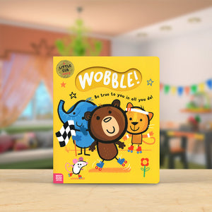 Product image 2 of Wobble!, a picture book for ages 18 months+, by Make Believe Ideas.