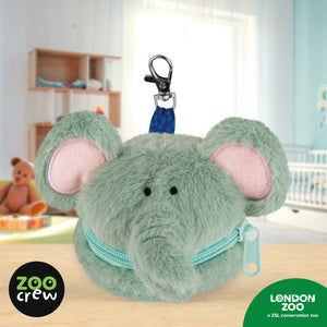 Product image 2 of Zippazoo Bag Buddy Elephant, a stationery item for ages 3+, by Make Believe Ideas.
