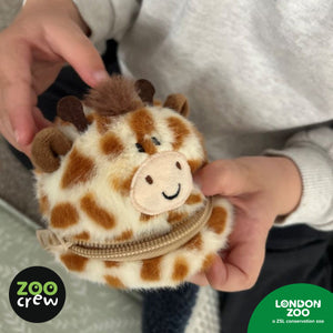 Product image 4 of Zippazoo Bag Buddy Giraffe, a stationery item for ages 3+, by Make Believe Ideas.
